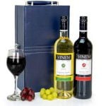 Wine hamper presentation