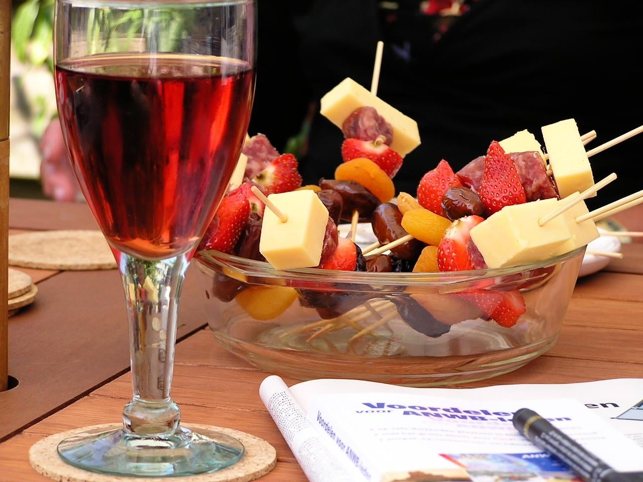 Fruit and wine pairing