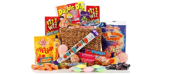 Sweets hamper or chocolate hamper