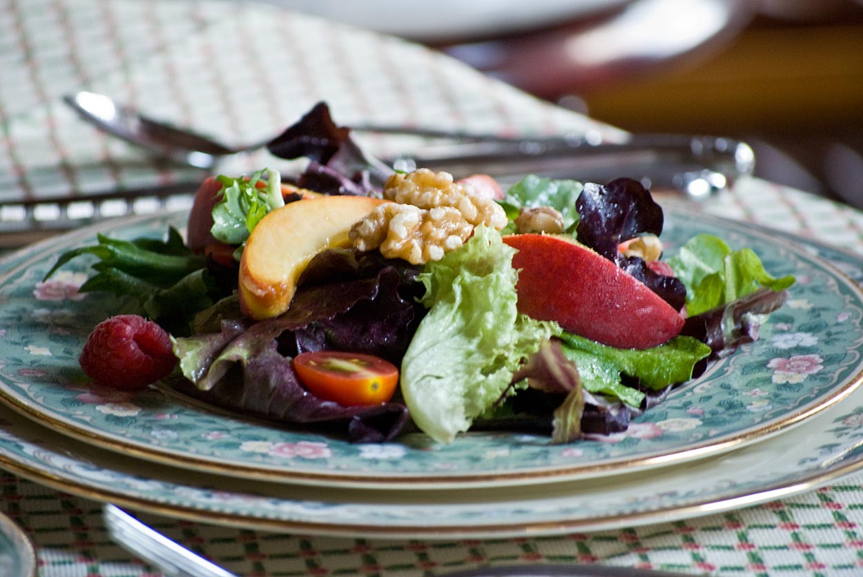 Fruit in savoury dishes