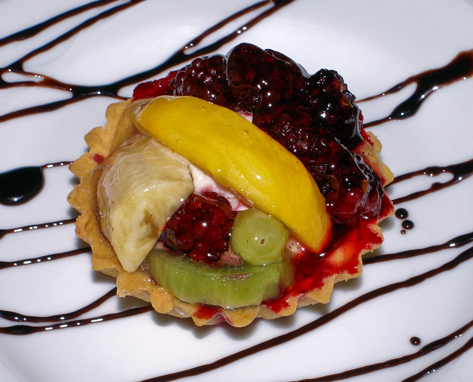 Glazed fruit tart recipe