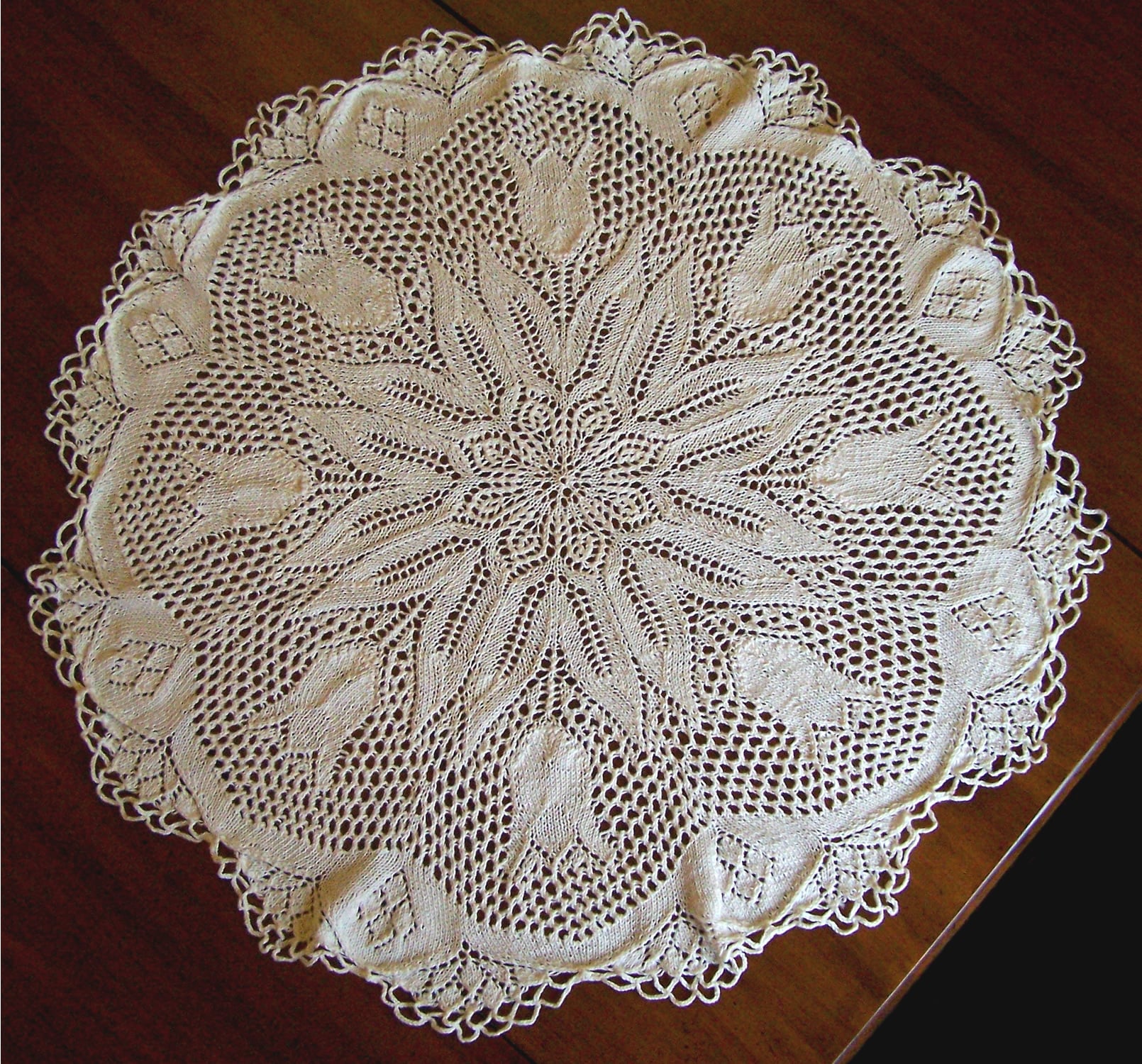 How to make a doily bowl