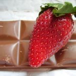 Ice try fruit chocolates