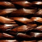 Decorate an old wicker basket