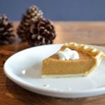 Gluten-free pumpkin pie