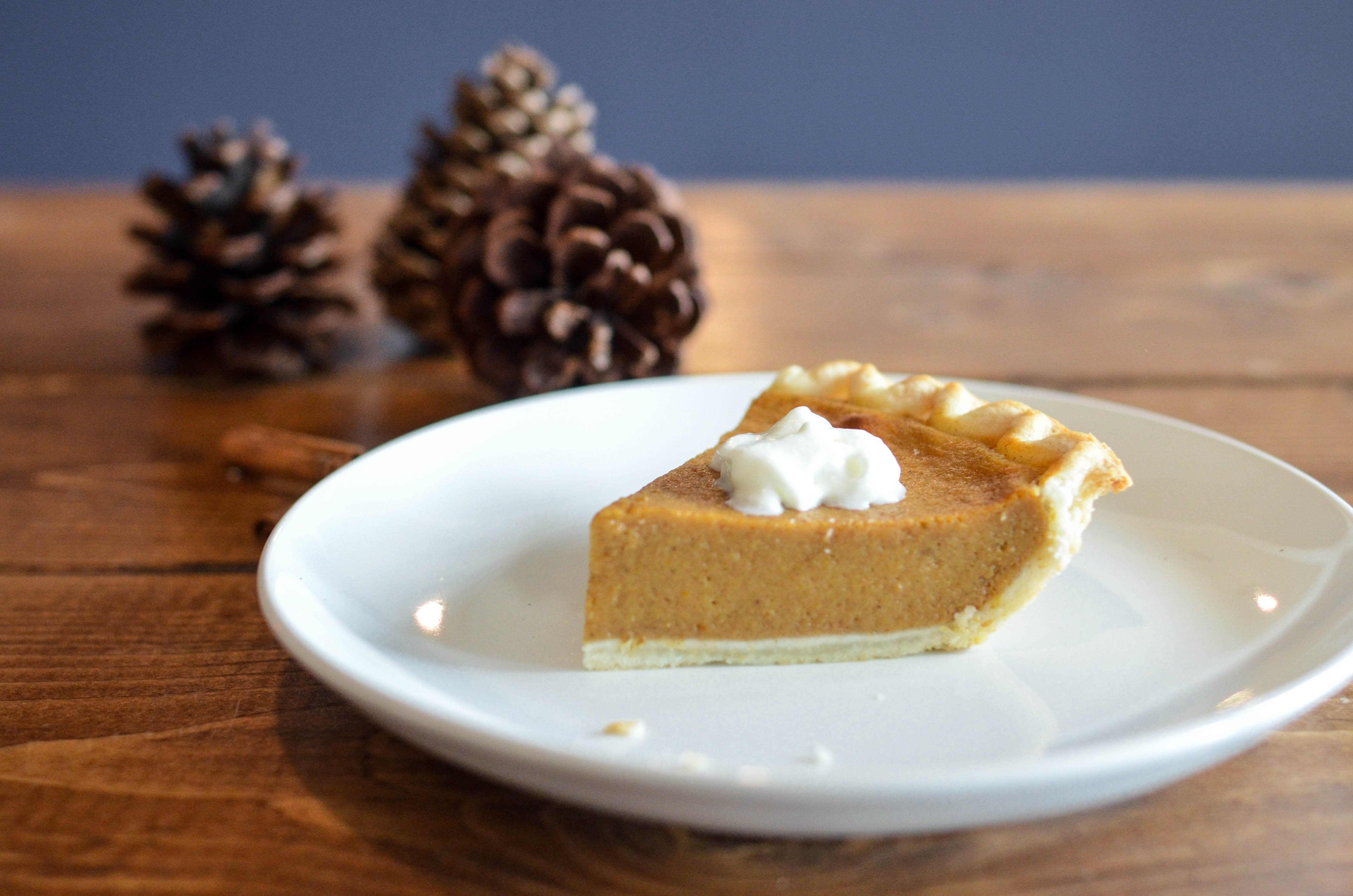 Gluten-free pumpkin pie