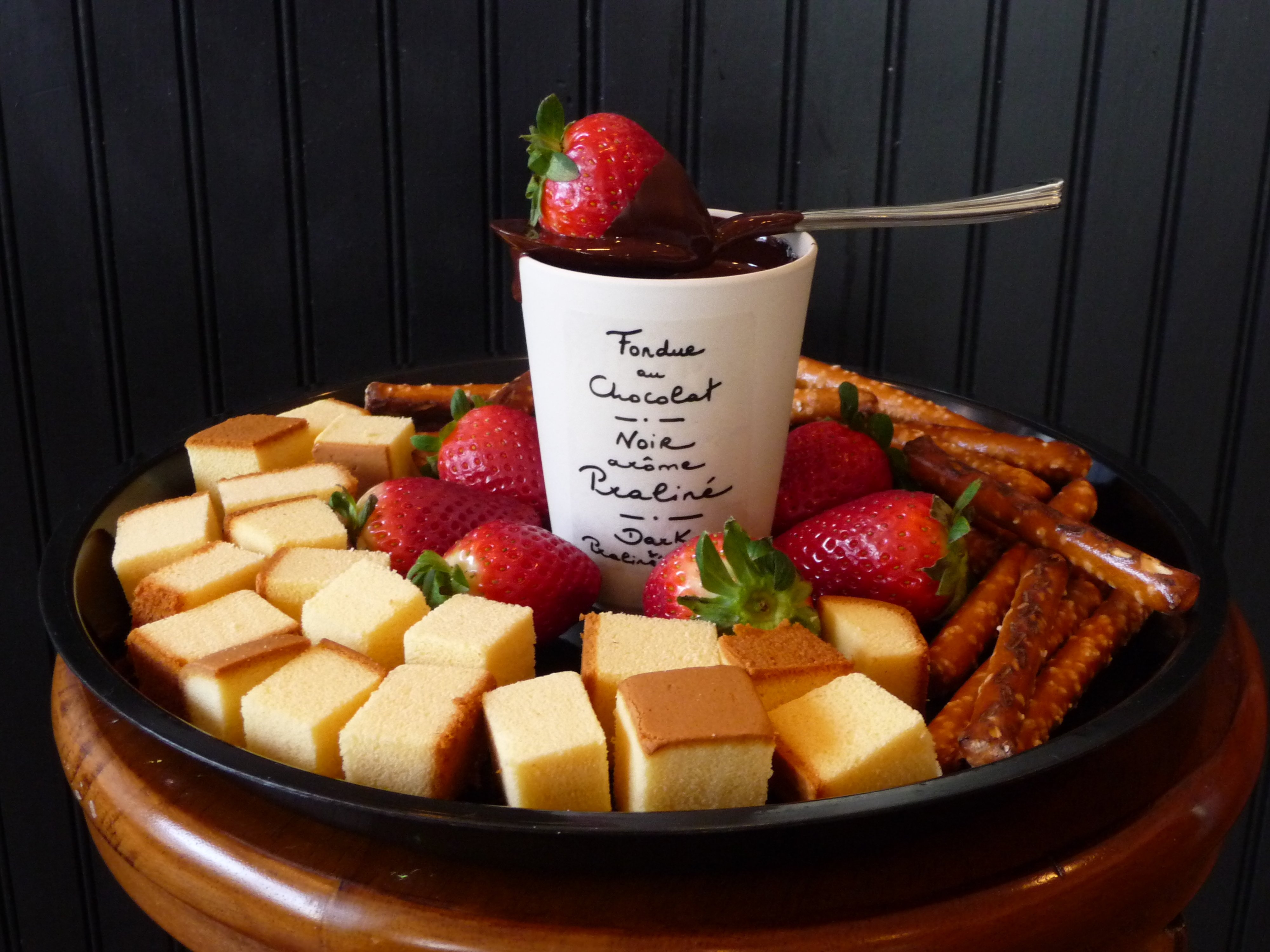 Chocolate fondue