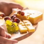 Cheese and fruit