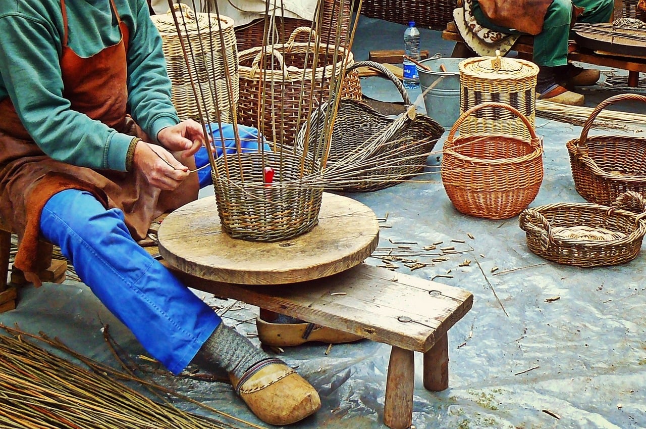 Wicker basket