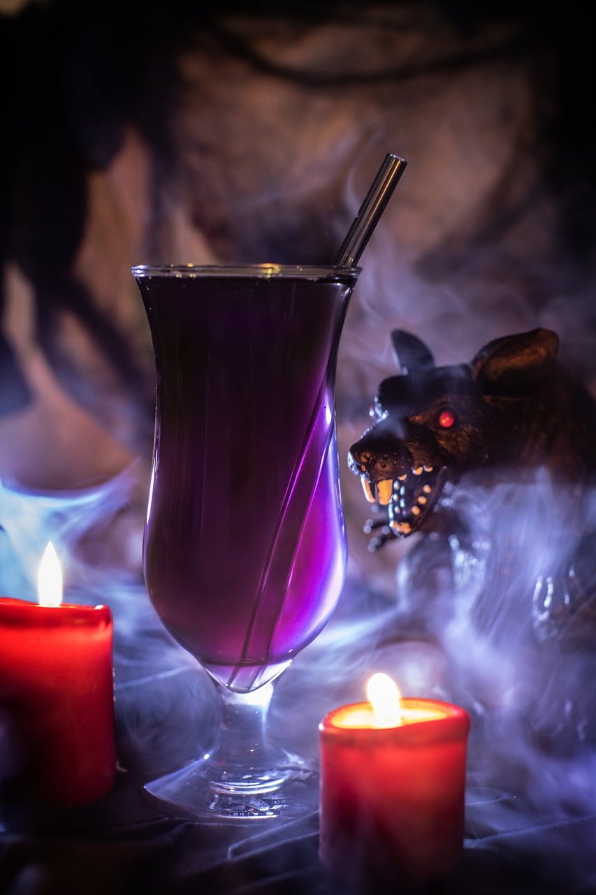 Spooky cocktail