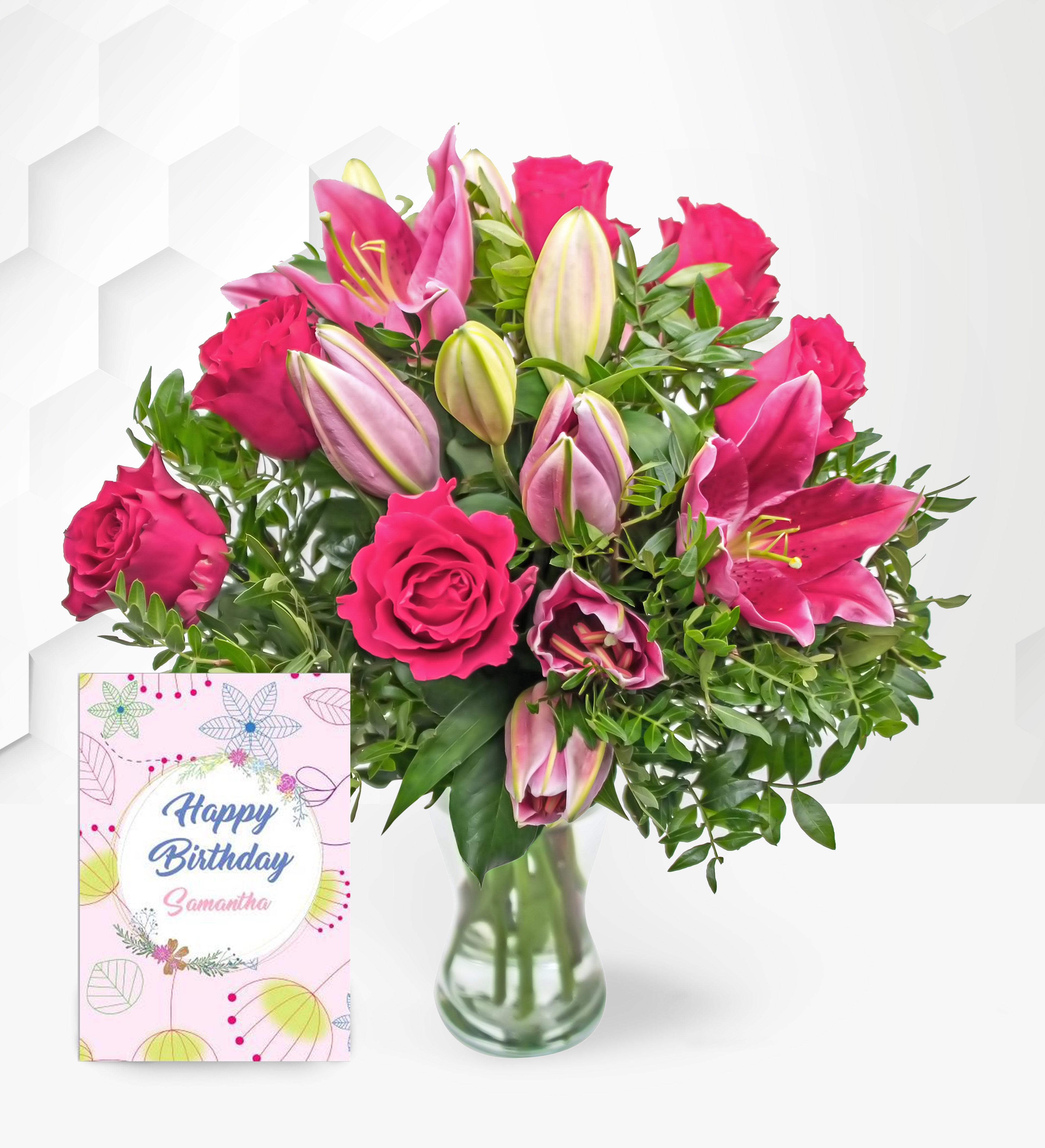 Rose & Lily Birthday Bundle Prestige Hampers