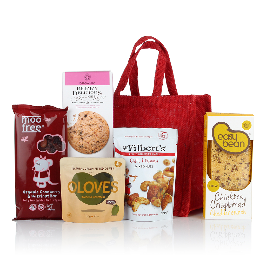 Gluten & Wheat Free Jute Bag Prestige Hampers